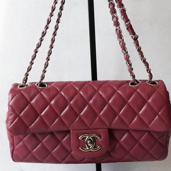 Chanel East West Classic Flap Bag